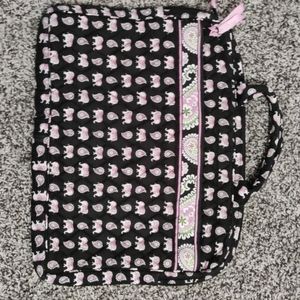 Vera bradley elephant computer bag